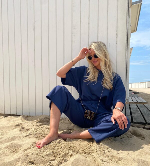 CELINE - Luxe T-shirt Navy