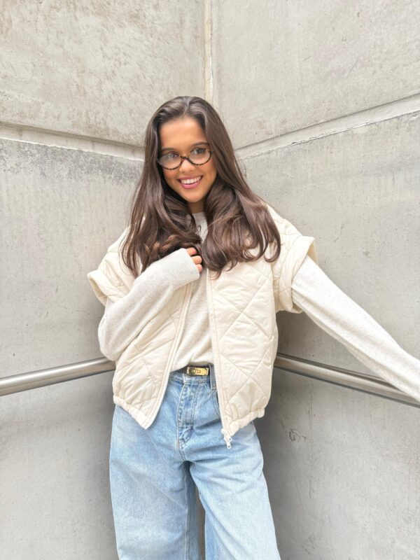 IVY - Body Warmer BESTSELLER - Cream