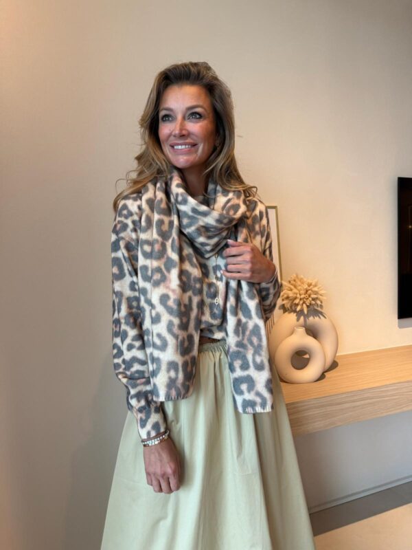 DONATELLA - Scarf Leopard - Image 2