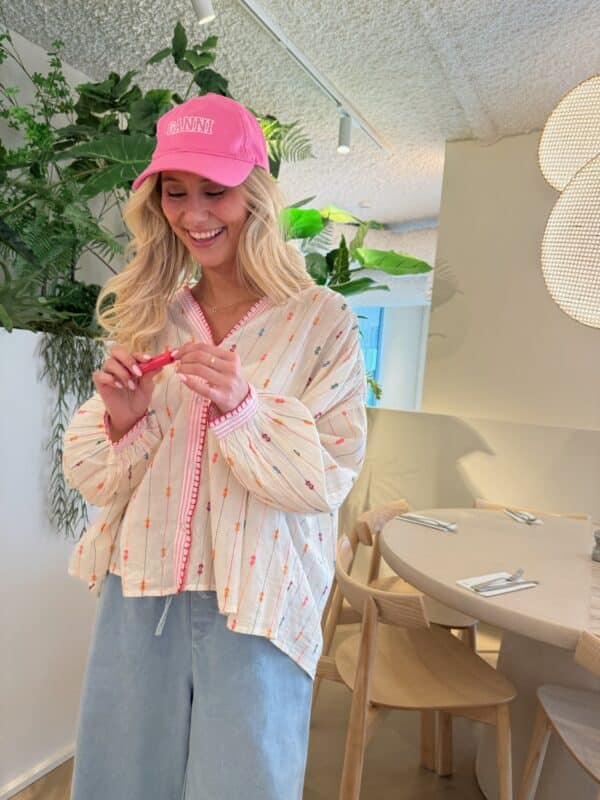 ROSE - Cotton Blouse with Hearth - PRE ORDER - Image 3