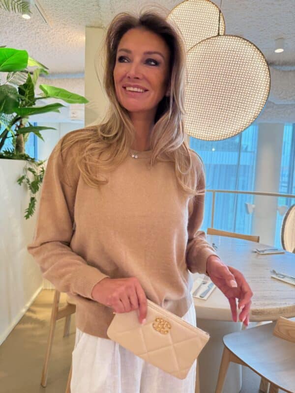 OLIVIA - Luxe Knit Camel - Image 2