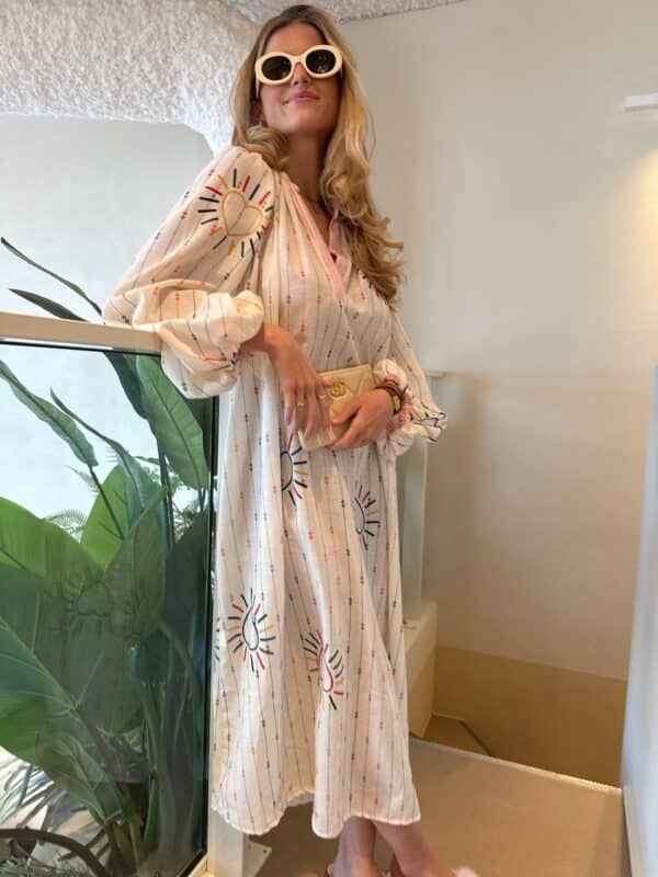 IBIZA - Dress White Sun - Image 2