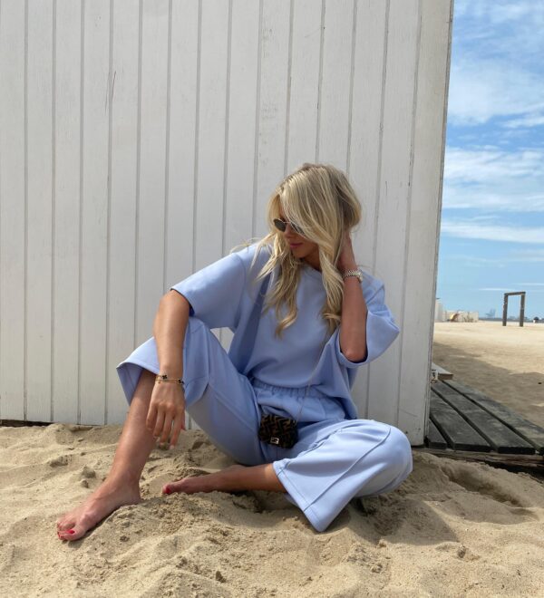 FELINE - Luxe Pants Light Blue