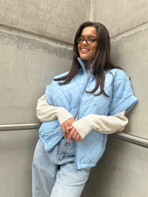 IVY - Body Warmer BESTSELLER - Light Blue