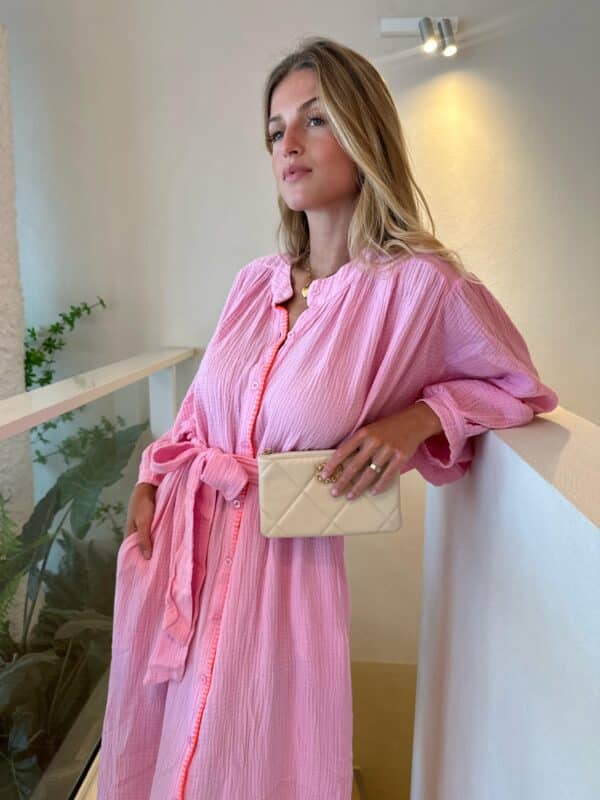 Dress Pink & Orange - Image 2
