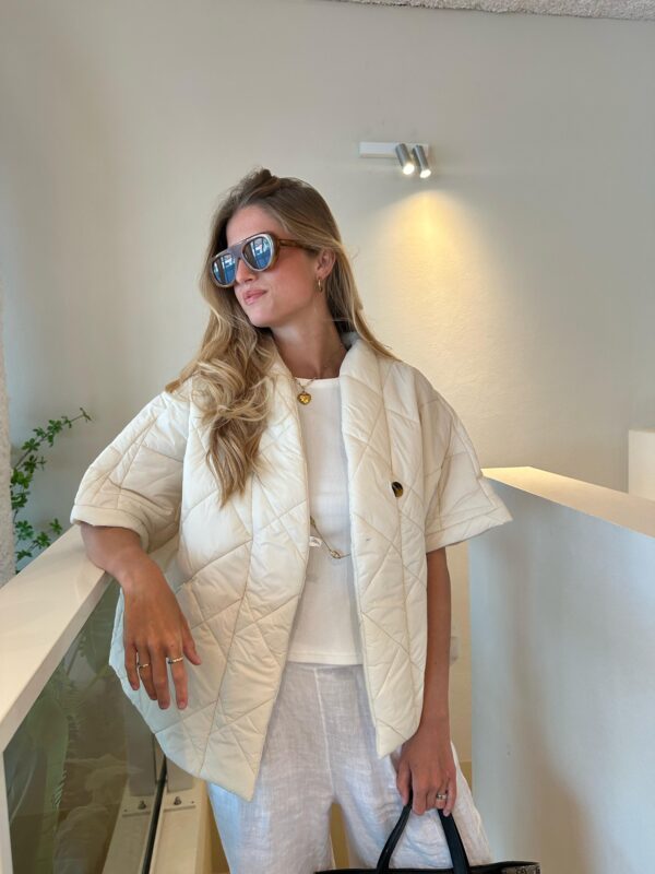 KYRA - Butterfly Bodywarmer Cream