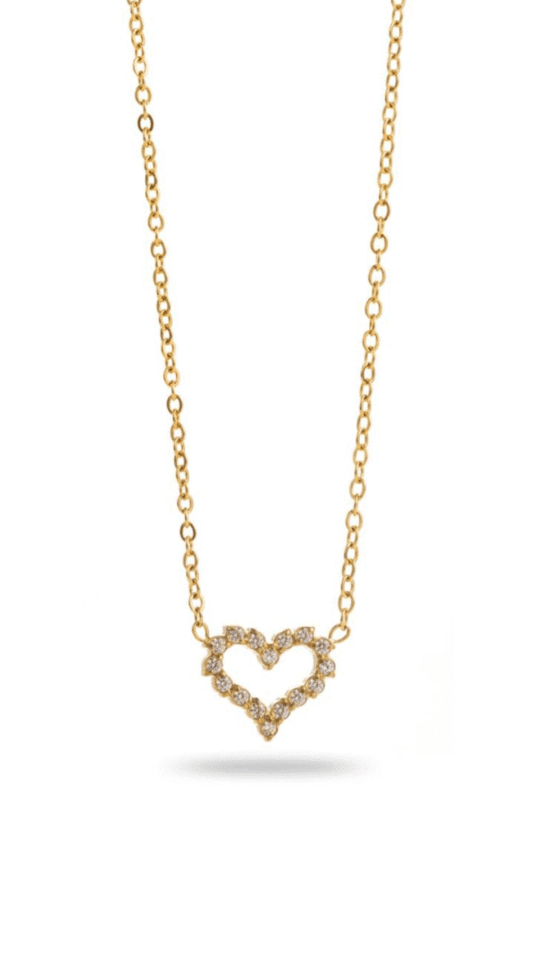 Necklace - Heart Diamond