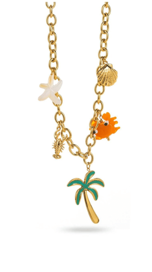 Necklace - Palmtree Sea