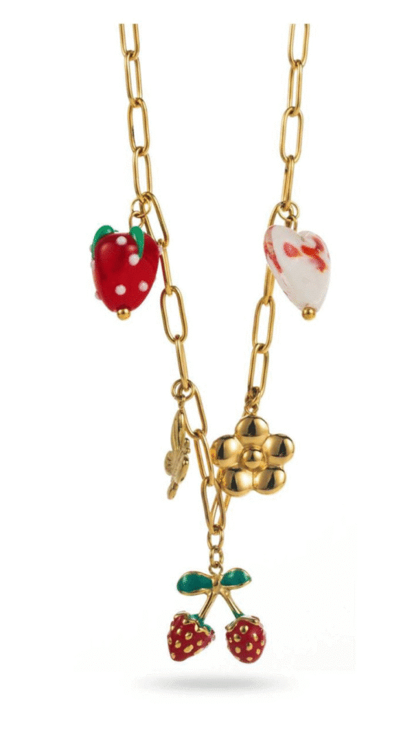 Necklace - Strawberry