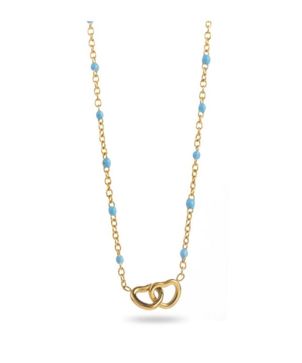 Necklace - Blue Heart