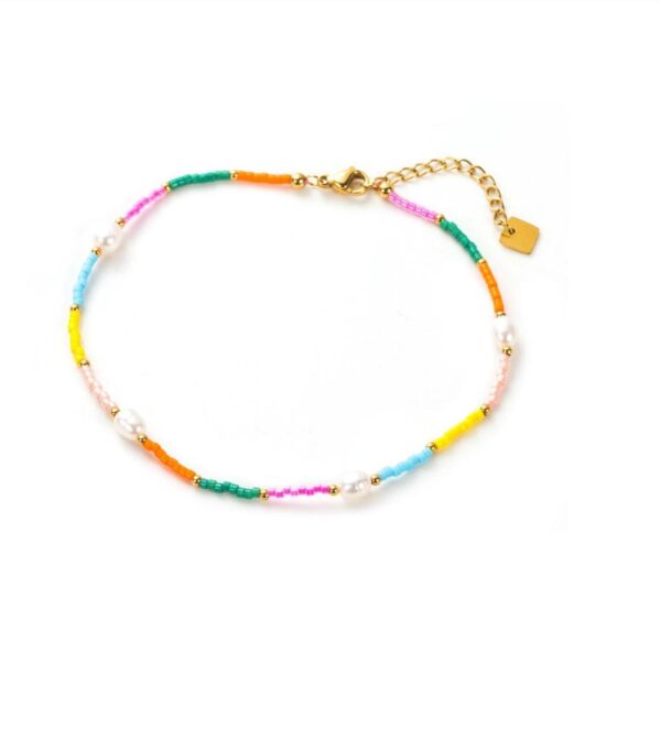 Anklet - Color Pearls 2