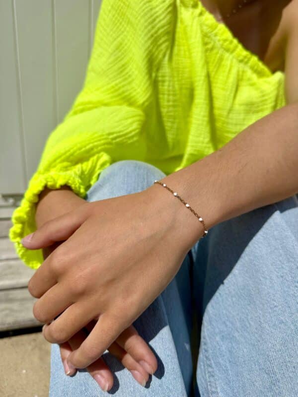 BRACELET - Dots White