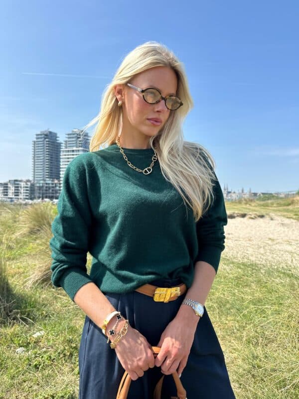 OLIVIA - Luxe Knit Green