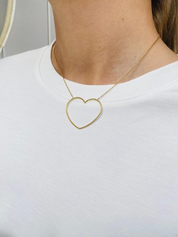 NECKLACE - Gold Heart