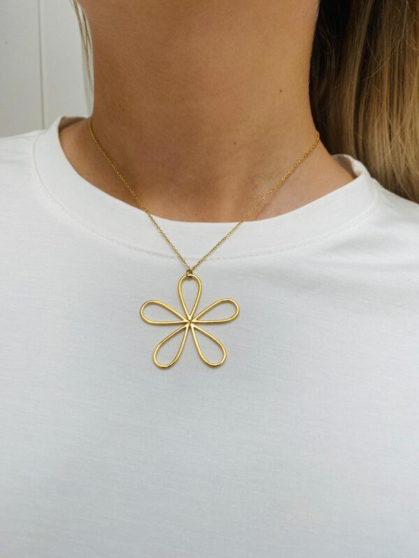 NECKLACE - Flower Big