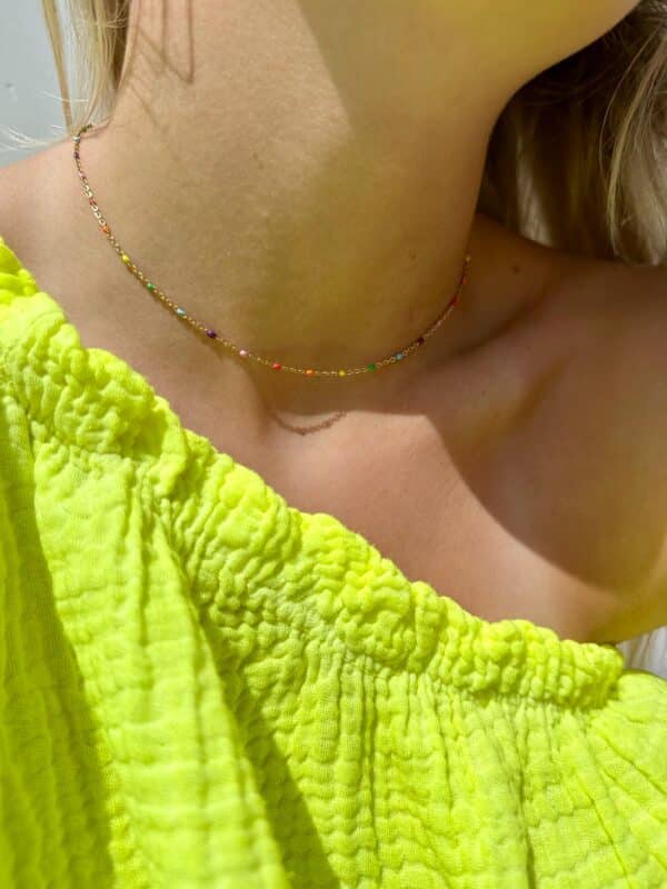 NECKLACE - Dots Multi Color
