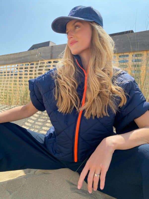IVY - Body Warmer BESTSELLER - Navy & Orange