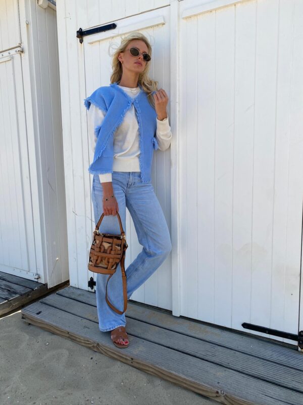 JOSEPHINE - Gilet Blue - Image 2