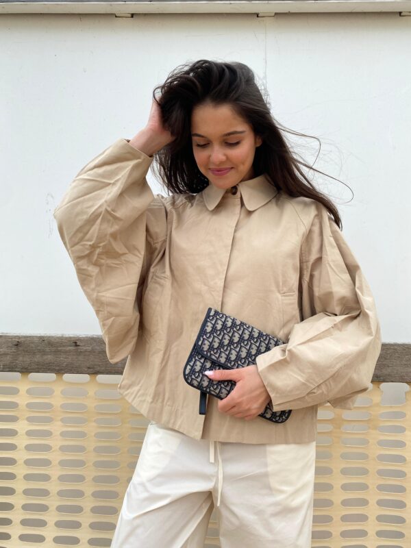 PHOEBE - Jacket Trench Beige