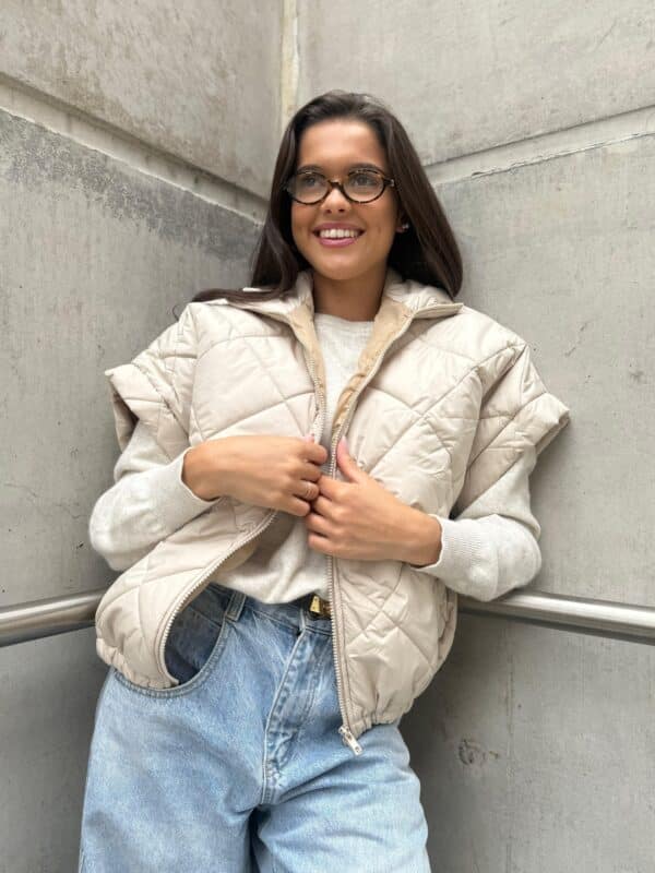 IVY - Body Warmer BESTSELLER - Beige