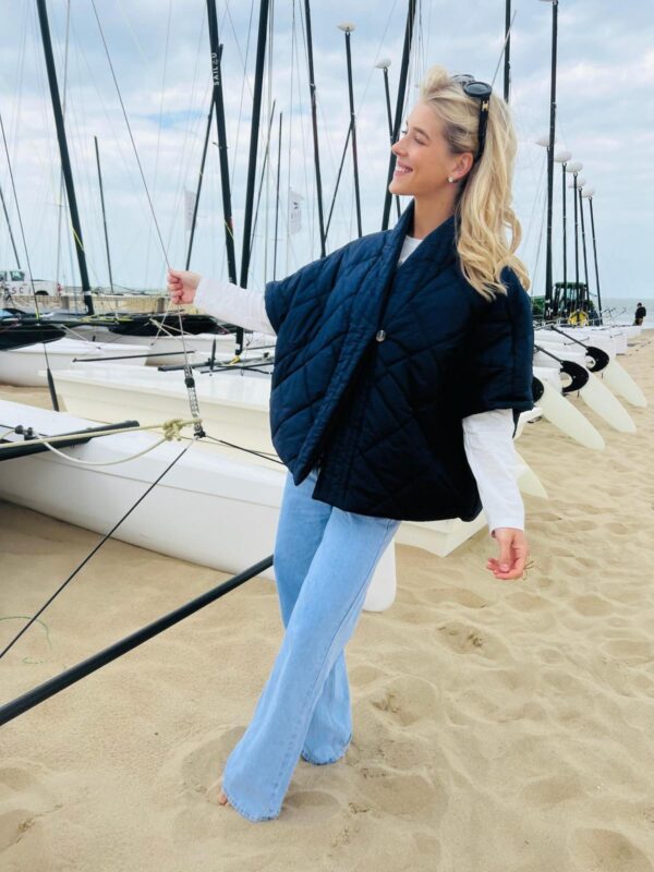 KYRA - Butterfly Bodywarmer Navy