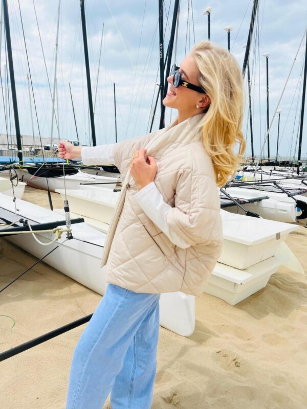 KYRA - Butterfly Bodywarmer Beige - Image 2
