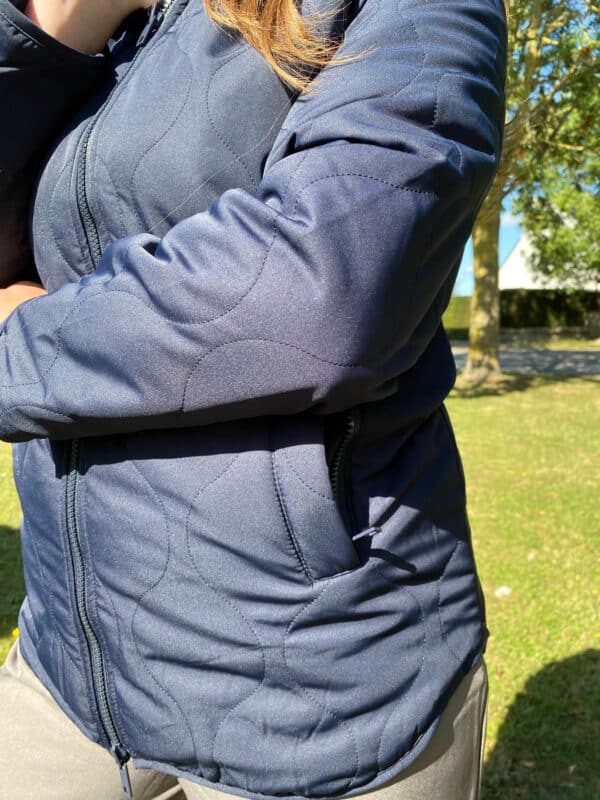GABY - Jacket Reversible Navy - Image 2