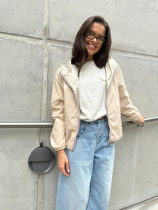 KWAY - Reversable Jacket Beige - Image 2