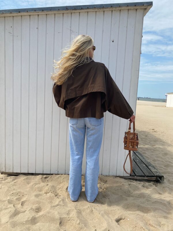 PHOEBE - Jacket Trench Choco - Image 2