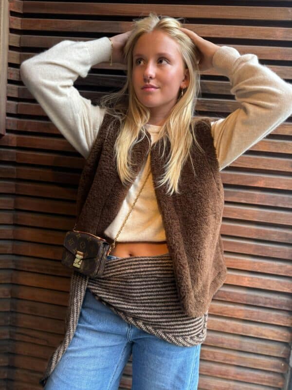 MUI - Teddy Bodywarmer Brown