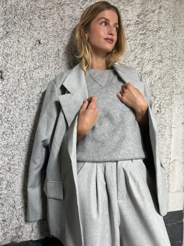 ALIZEE - Pants Grey - Image 2