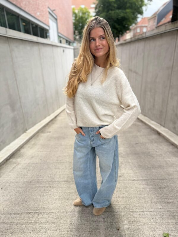RAPHAELLE - Knit Top Cream