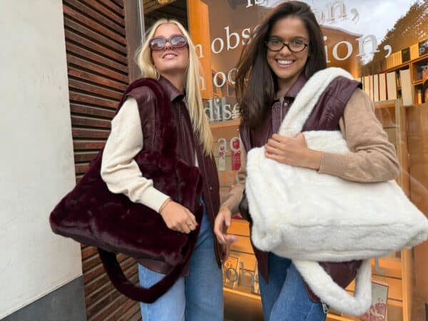 FLUFFY - Bag Bordeaux