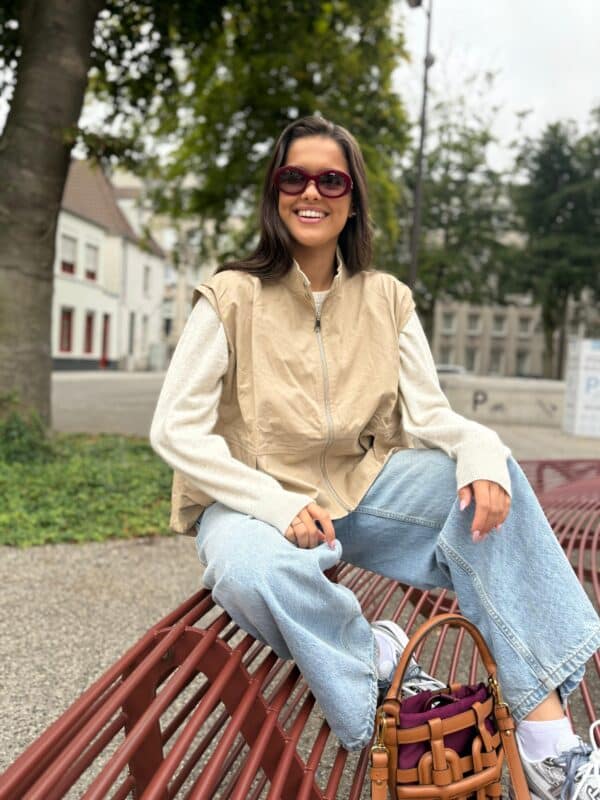 REU - Gilet Beige - Image 2