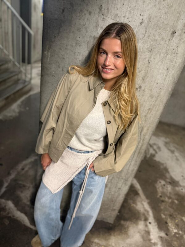 PHOEBE - Jacket Trench Khaki