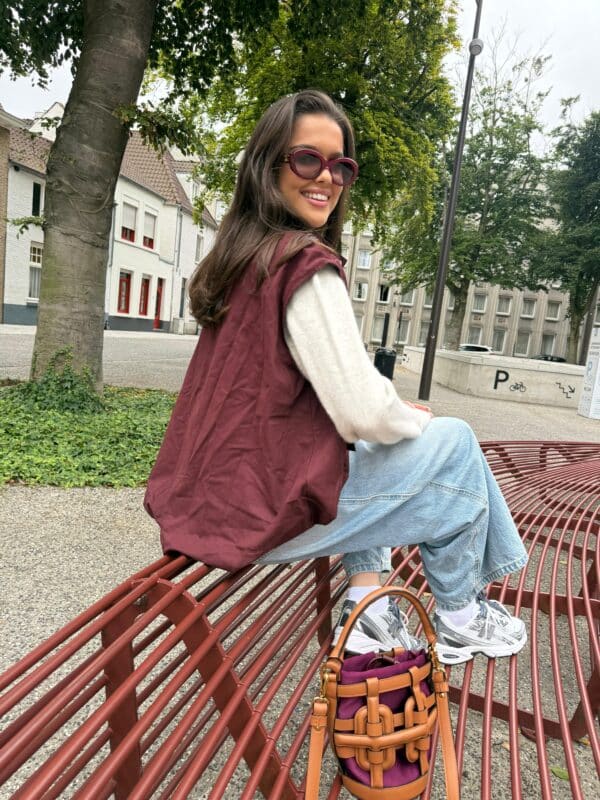 REU - Gilet Bordeaux - Image 2
