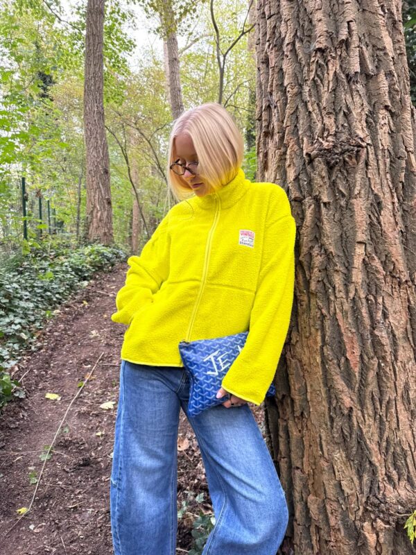 ZILA - Fleece Knit Yellow - Image 2