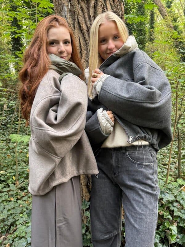 ADELE - Jacket Grey - Image 2
