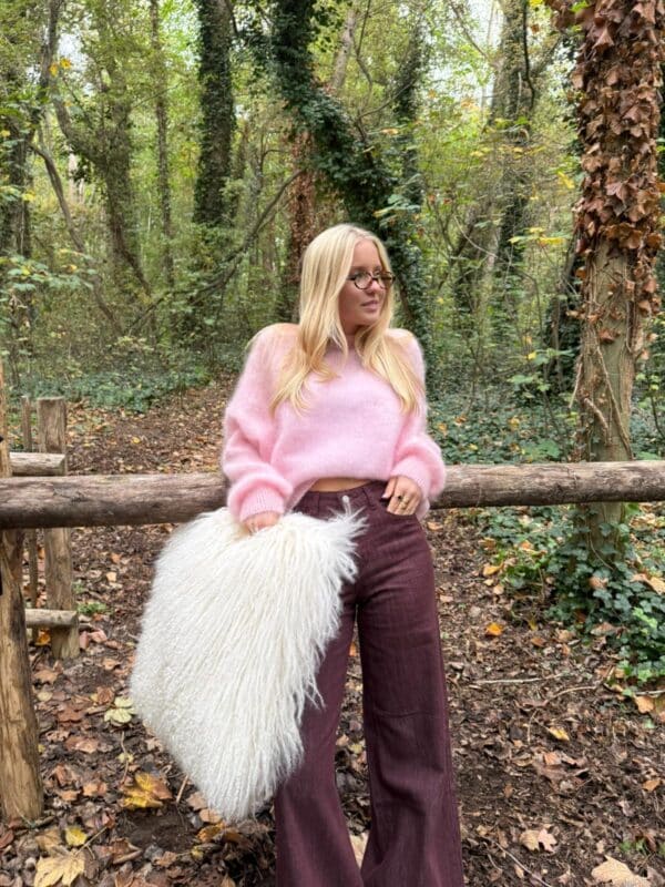 MILO - Mohair Knit Light Pink