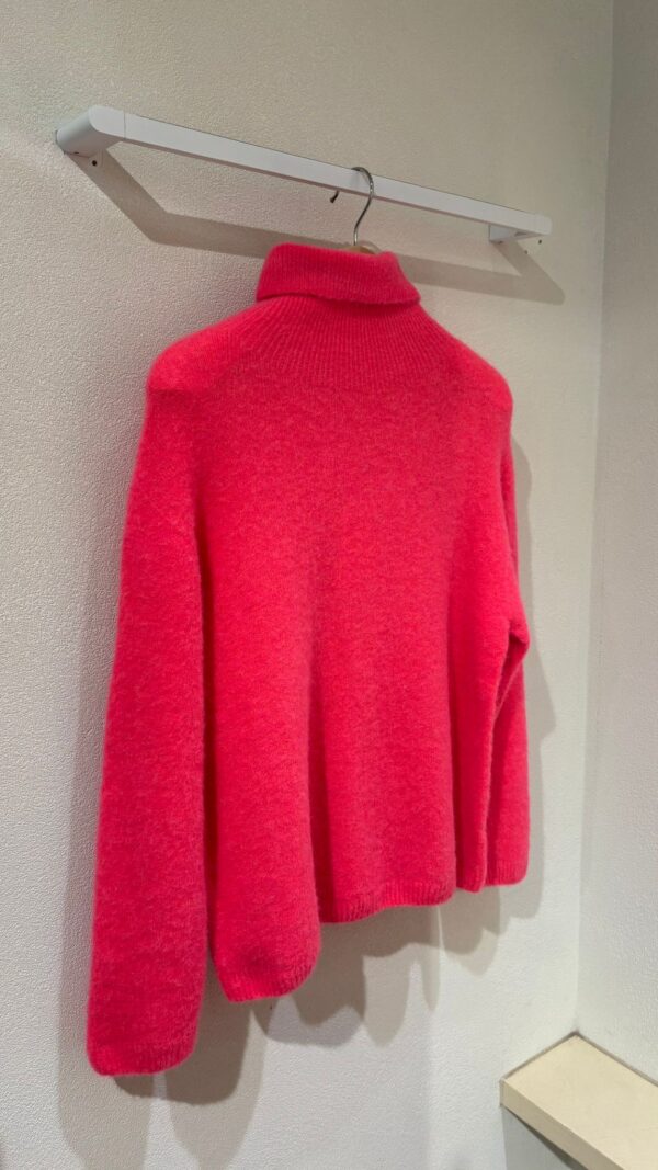Turtleneck knit - Pink
