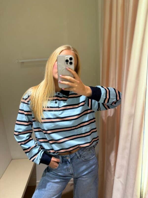 Mia - Polo Knit Top