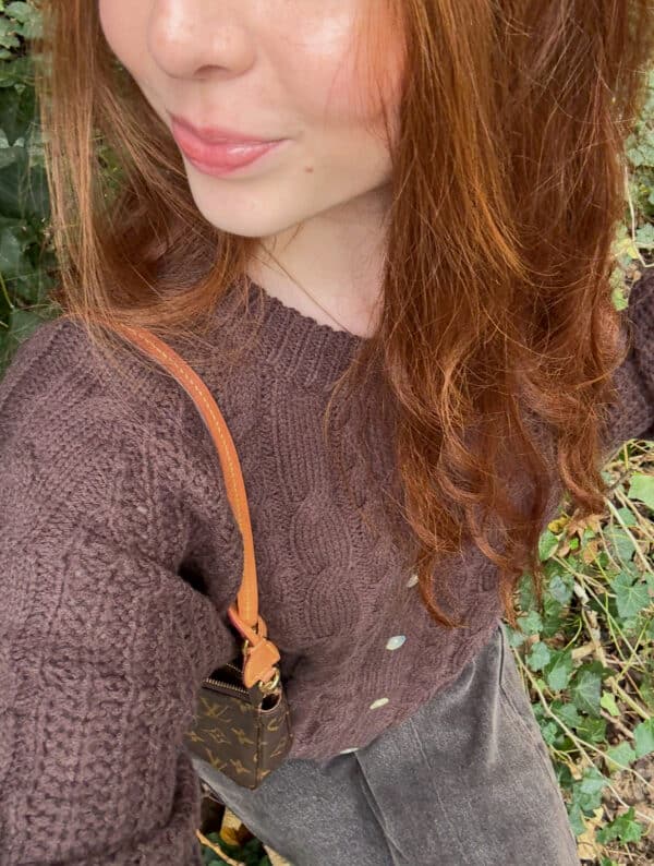 LILOLA - Knit Cardigan Brown