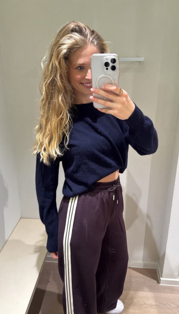 Pants - Stripe brown