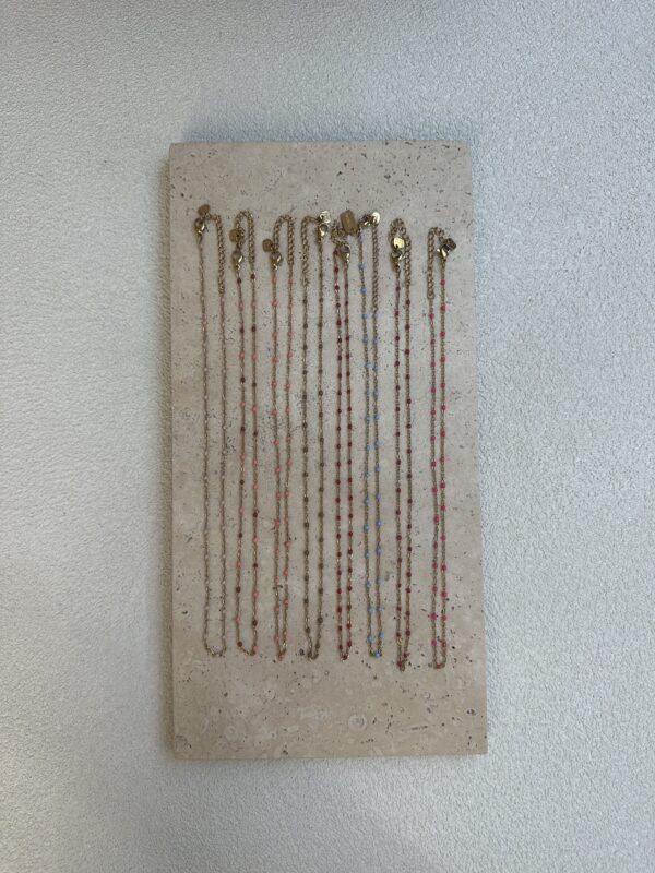 NECKLACE - bubble red