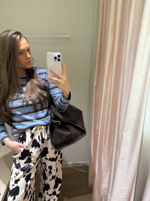 Stripe Long Sleeve Blue Chocolat