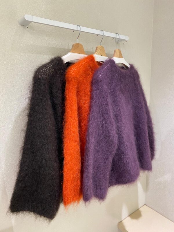 Libelle - Mohair knit chocolade