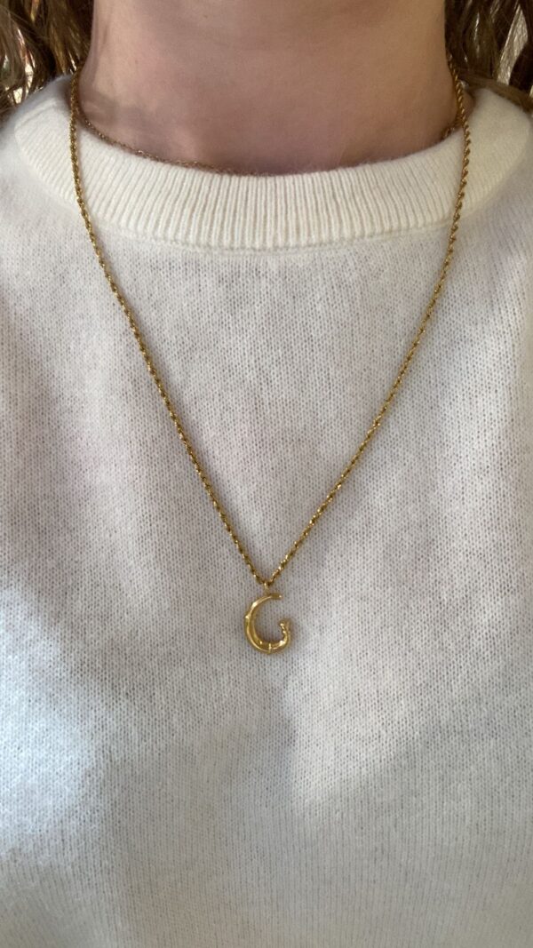 NECKLACE - Gold Letter
