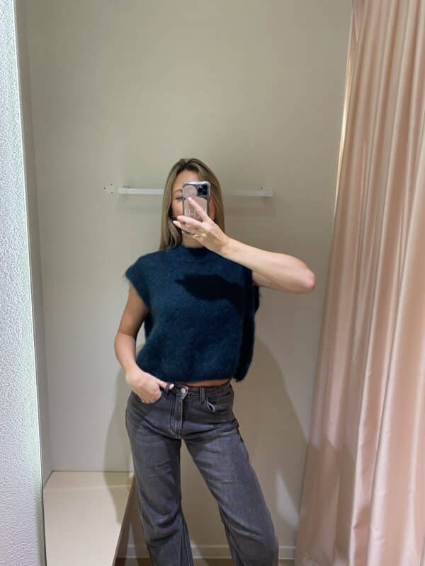 FLORINE - Sleeveless Top Green