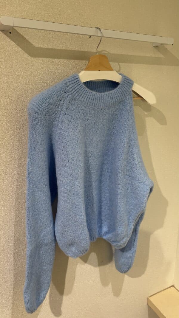 ONE SHOULDER KNIT SWEATER - TU