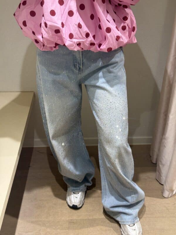 BARREL GLITTER JEANS MAAT 36
